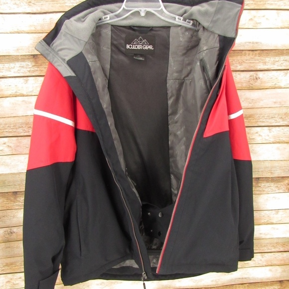 Boulder Gear Black/Red Men's Winter / Ski Jacket 2XL - Picture 13 of 16